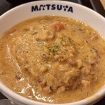松屋 - 見た目で濃い味だ