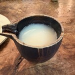 そば切り からに - 蕎麦湯
