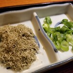 銀座 木屋 - 薬味。