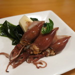 うなぎ屋酒坊・画荘 越後屋 - 26年5月　ボイルホタルイカ