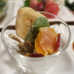 うなぎ屋酒坊・画荘 越後屋 - 26年5月　骨煎餅、ドライフルーツ