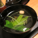 うなぎ屋酒坊・画荘 越後屋 - 26年5月　吸いもの