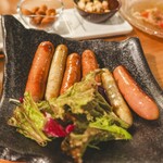 肉惣菜 徳 - ウィンナーグリル