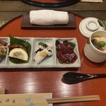 海鮮料理 人情庵 瑠李 - 先出し