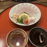 海鮮料理 人情庵 瑠李 - 刺身 鉄刺し