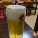 勉強亭 - 生ビール