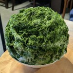 茶の西田園 - 料理写真:濃厚抹茶あずきみるく