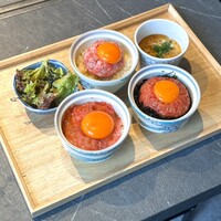 #ヒロキヤ六本木 - ♯選べるミニユッケ丼 3種類