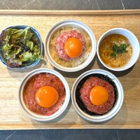 #ヒロキヤ六本木 - ♯選べるミニユッケ丼 3種類