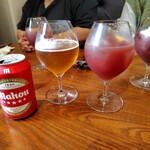 alfredo - スペインビールマオウと自家製サングリア♪