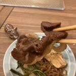 ももんじや - 長く煮込んでも柔らかい猪肉。　ウリボーが❓