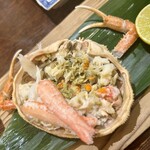 泊舟 - 身や かに味噌、内子、外子と４種類の美味しさを しっかり 楽しめます (◍ ´꒳` ◍)b