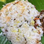 ケララキッチン - 最後はあさりビリヤニ(っていうかぱっと見違いが分からないですね)