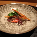 岩さき - <2014/05夜>八寸：ナマコの卵巣