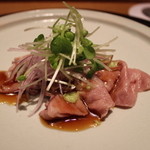 岩さき - <2014/05夜>丹波牛の出汁醤油がけ