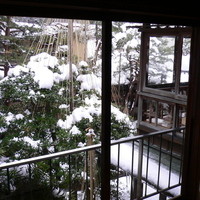 かなざわ石亭 - 本日も雪景色