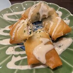輪だち - 鶏とモッツァレラチーズ春巻き