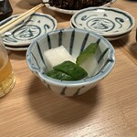 江戸一 - お新香(うな重のサイズによって異なります)