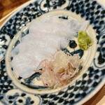 温石 - ウスバハギです。皮剥よりデッカいお魚ですが、より滋味深い