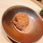 温石 - 麻機蓮根のおかき揚げ