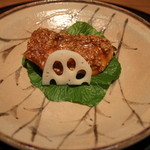 岩さき - <2014/05夜>焼物：サツキマスと胡麻の焼き物