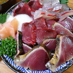 山本鮮魚店 - わが家でカツオ丼♪