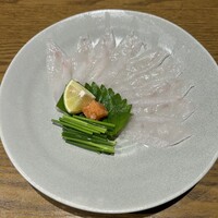 焼きふぐ 優ふく 北新地店 - てっさ