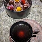 NH - 2皿目のデセールと紅茶