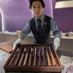 NH - メインのお肉料理に使用するカトラリー　好みの柄を選んで使用します