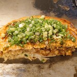 お好み焼き 辰 - 肉玉そば