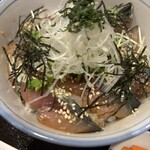 丼屋 七兵衛 - 極上サバ定食(1,800円)