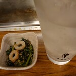 お好み焼き 辰 - お通し