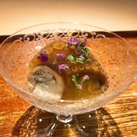 富小路 やま岸 - イイダコ（淡路）のジュレ酢