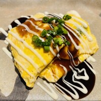 ぷれじでんと千房 シェラトン都ホテル大阪店 - とんぺい焼き（ハーフサイズ）