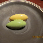 あさば - ヨモギとカボチャのアイス