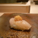 すし処 ひさ田 - さわら辛味大根