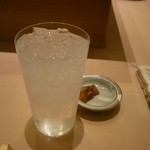 すし処 ひさ田 - 麦焼酎天草（熊本）水割り五杯目