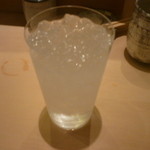 すし処 ひさ田 - 芋焼酎赤兎馬（鹿児島）水割り二杯目