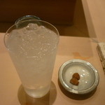 すし処 ひさ田 - 麦焼酎天草（熊本）水割り六杯目