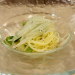 Nonna Nietta - 霞ヶ浦産シラウオのカッペリーニ　香の演出が秀逸！