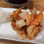 銀だら屋 - ・「小エビのかき揚げ(¥330」
