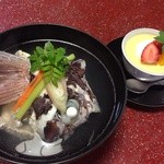 Ryoutei Kamezaki - 鯛の潮汁,デザート