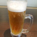 Sushiichiba - ビールプレミアアサヒ生（４３０円）昼のビールは特に旨い