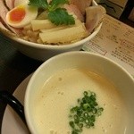 ラーメン家 みつ葉 - 豚CHIKIつけ麺-全増し(2014/5)