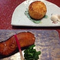 料亭 香梅咲 - べんけいめし,鮭の醤油漬け焼き
