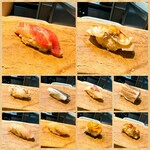 鮨・肴 愛宕 - にぎり