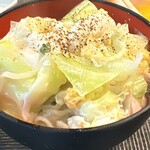 ごっつり - シメの麺はメニューにはない一品