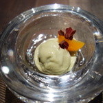 カイノヤ - ビスタチオのアイス　マテ茶を浸漬した金管