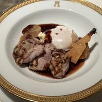 アピシウス - 甲殻類のラヴィオリ 軽いアメリケーヌソース