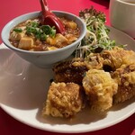 南海飯店 - 麻婆豆腐小＋春巻